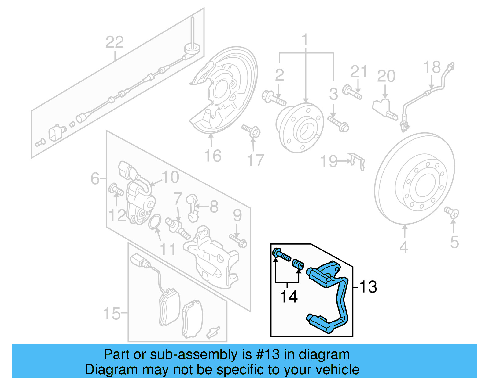 Caliper Mount 3AA-615-426-B - View 5