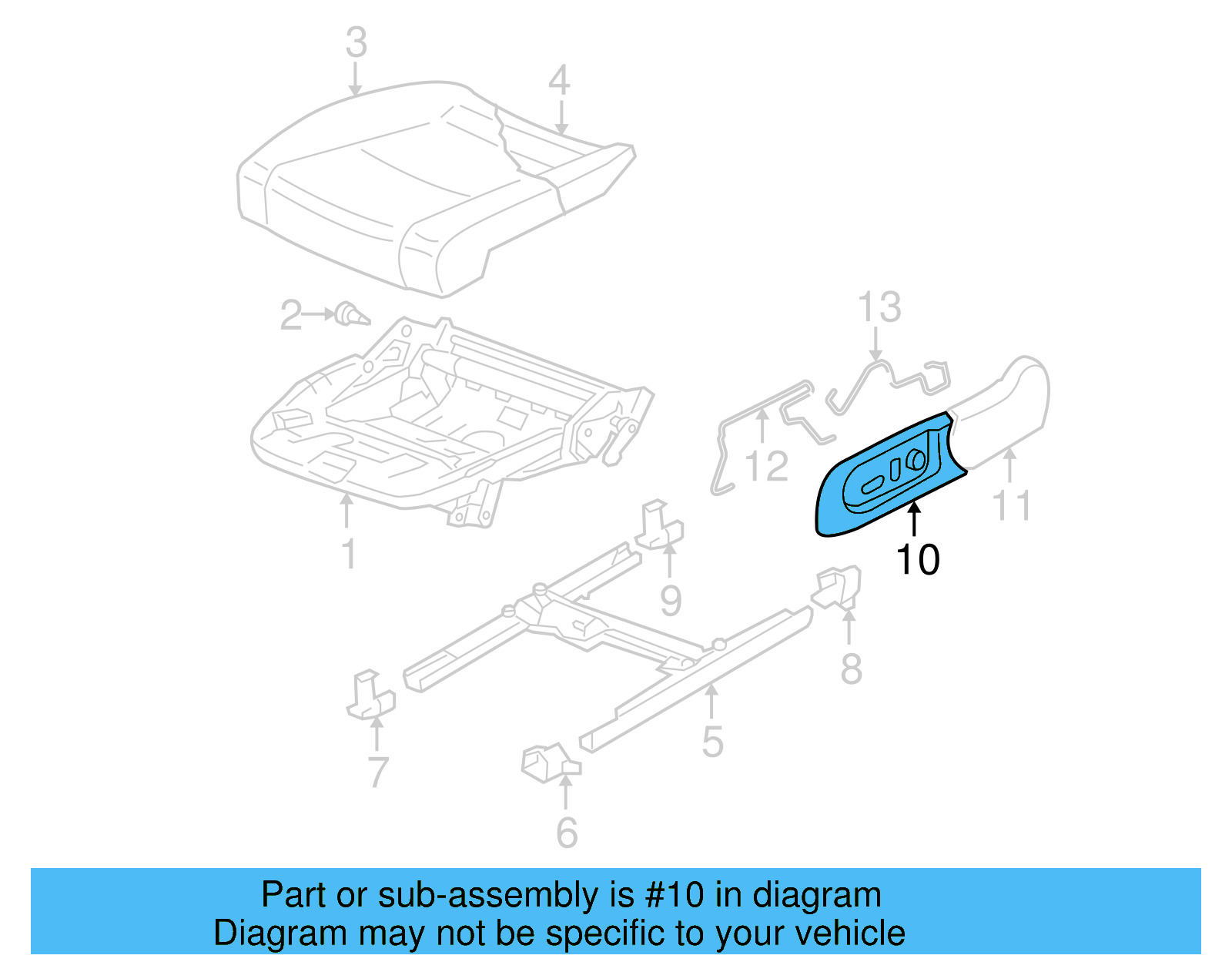 Side Cover 1K4-881-318-S-82V - View 8