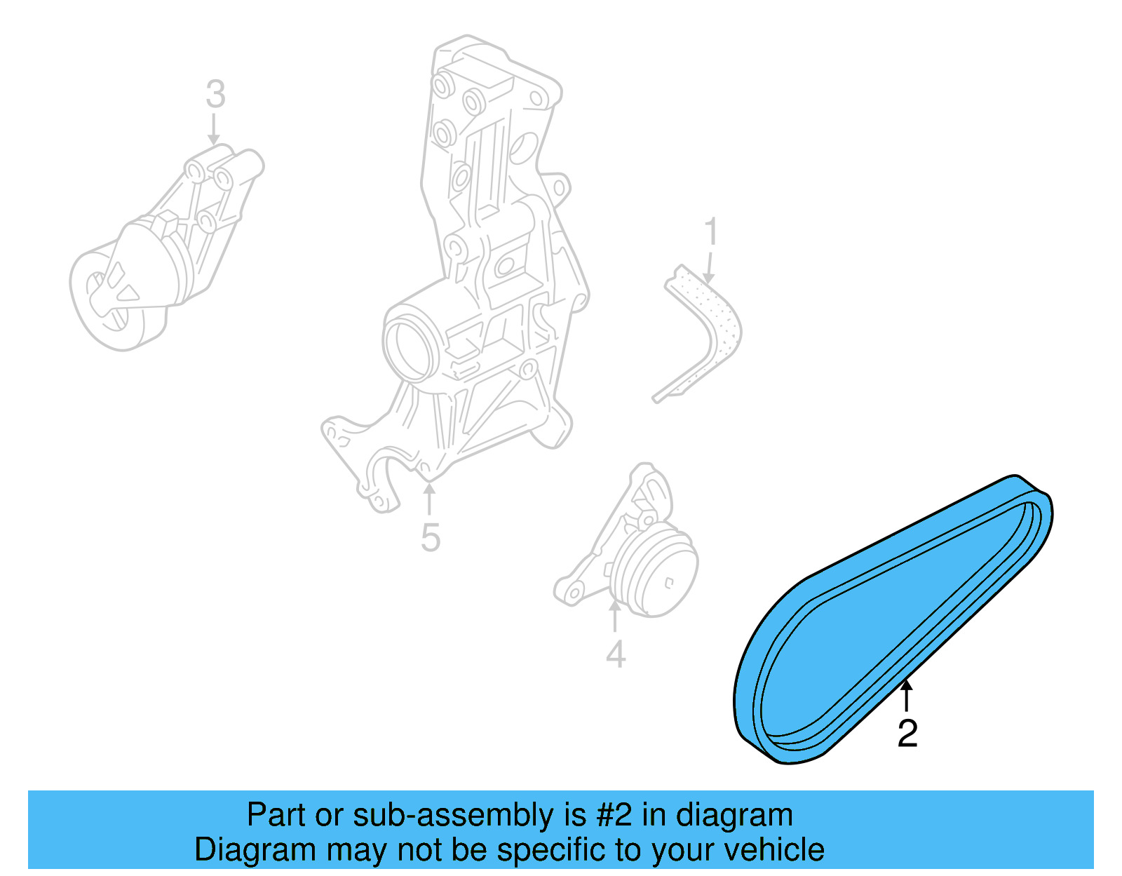 AC Belt 06B-260-849-B - View 8