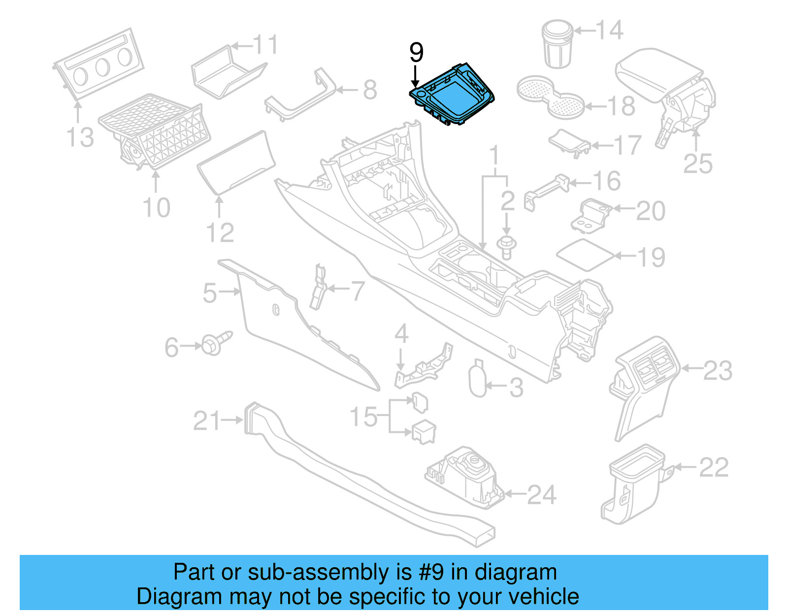 Switch Bezel 5GM-864-263-C-DQH - View 18