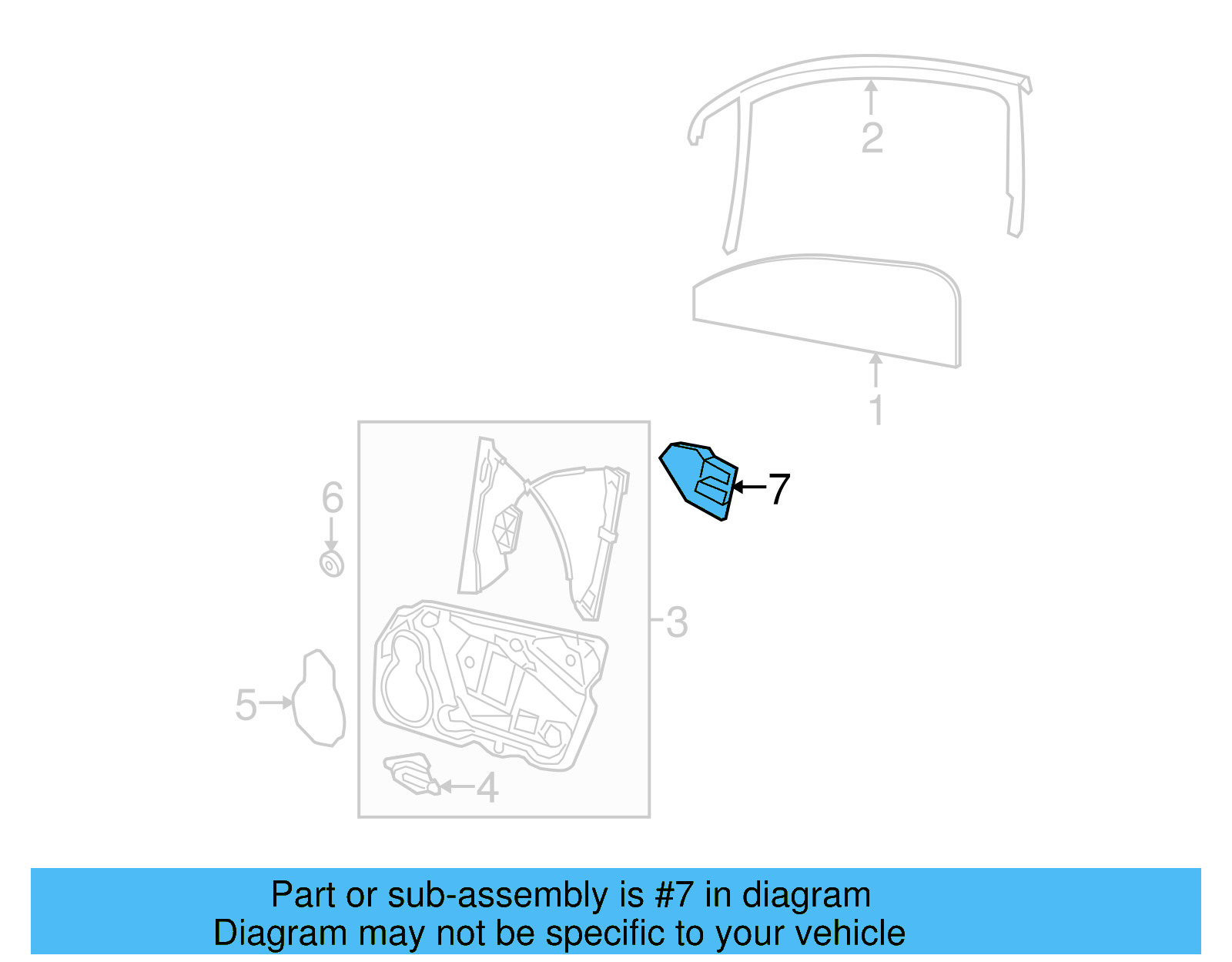 Window Motor 3AA-998-701-Z0M - View 5