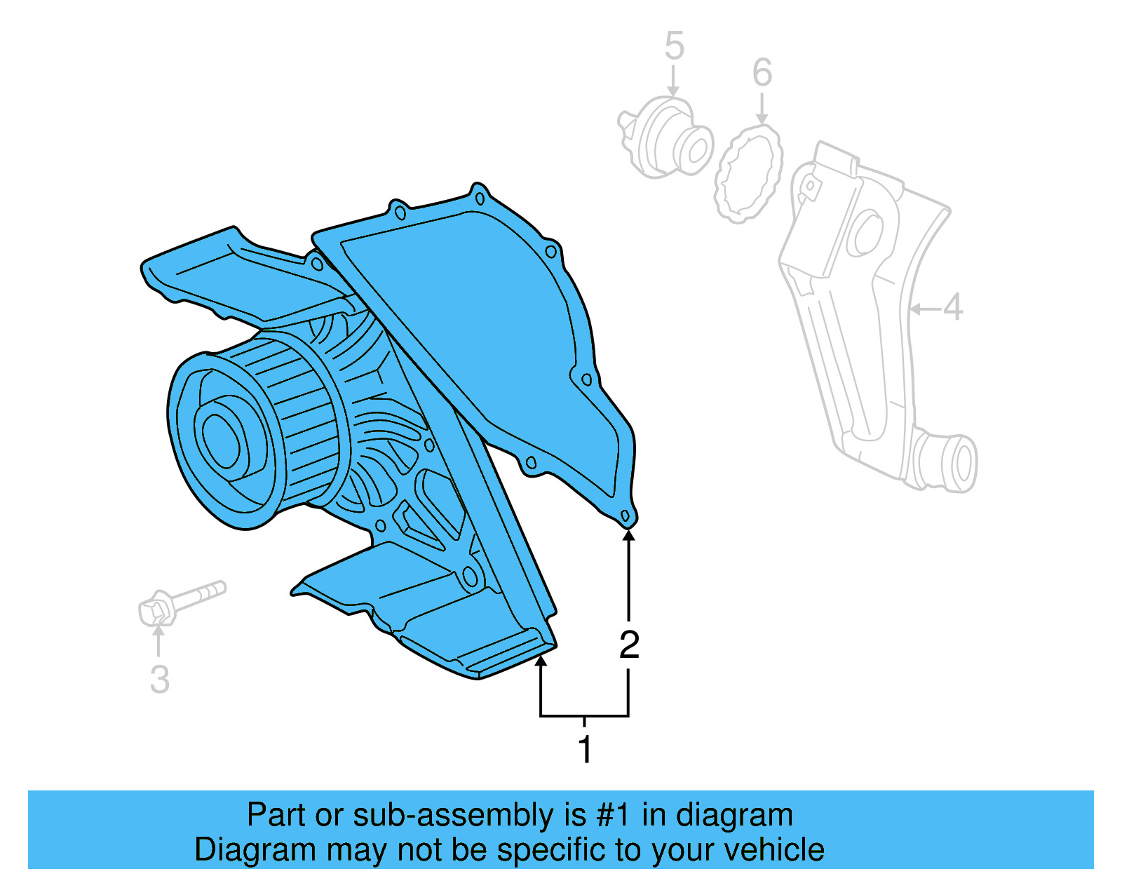 Water Pump 078-121-006-X - View 10