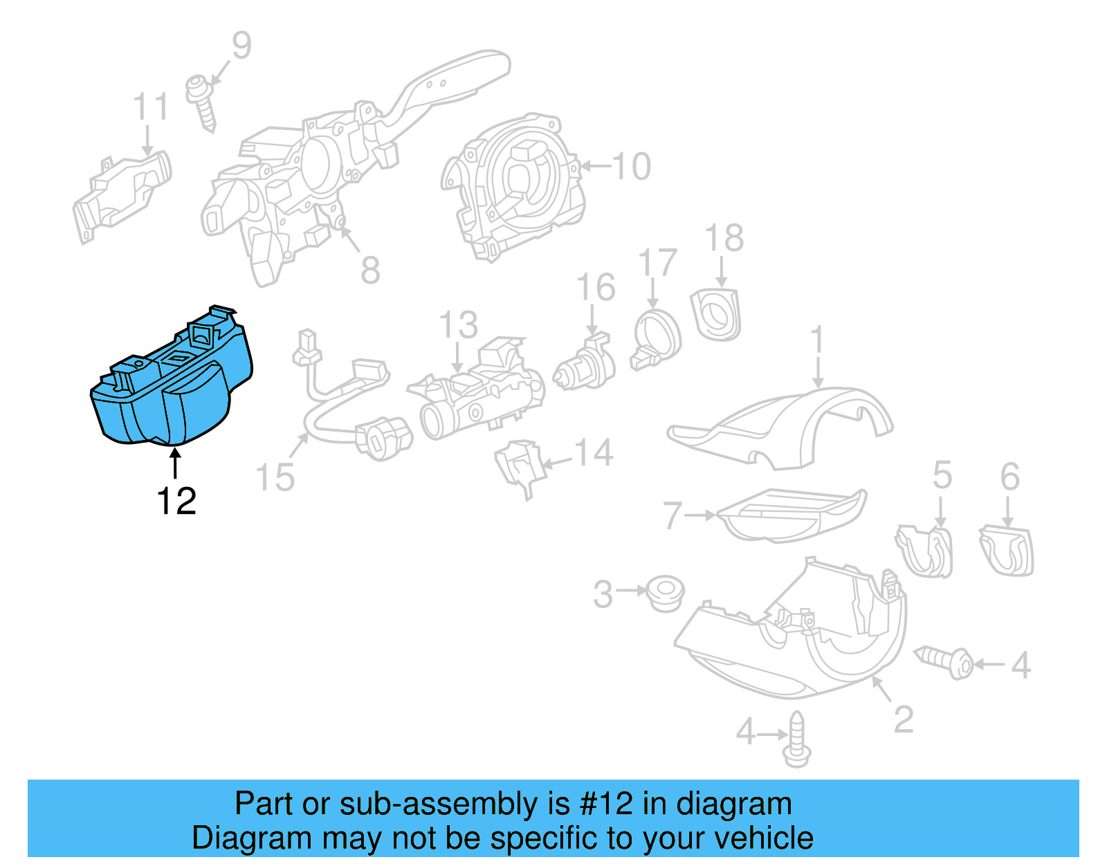 Immobilizer Unit 5Q0-905-861-A - View 7