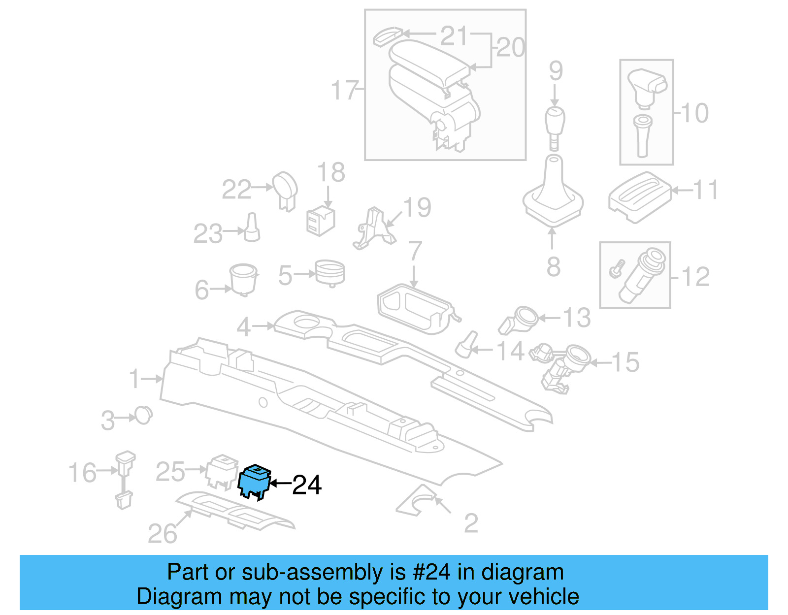 Lock Switch 1C0-959-833-01C - View 7