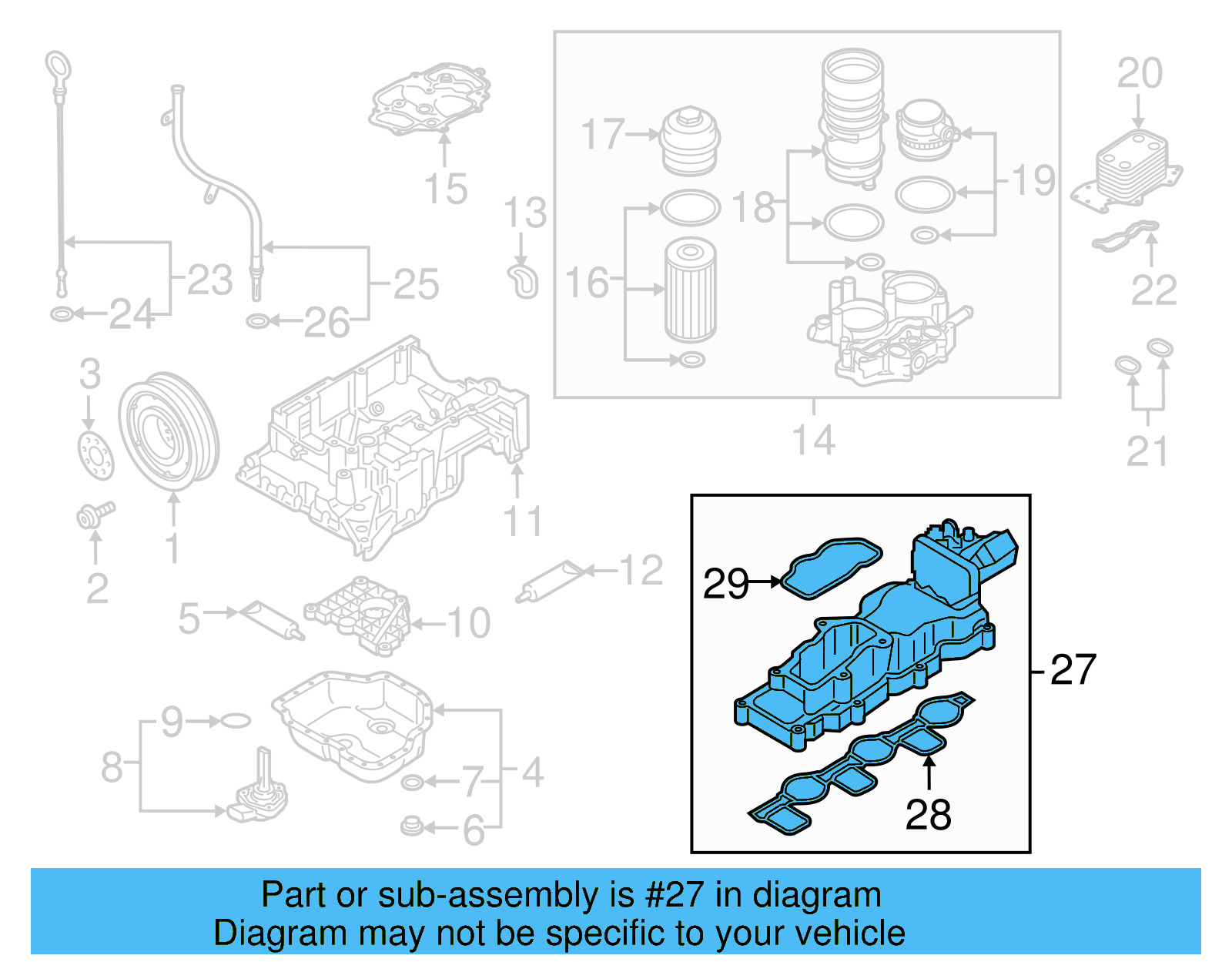 Intake Manifold 059-129-712-CB - View 2
