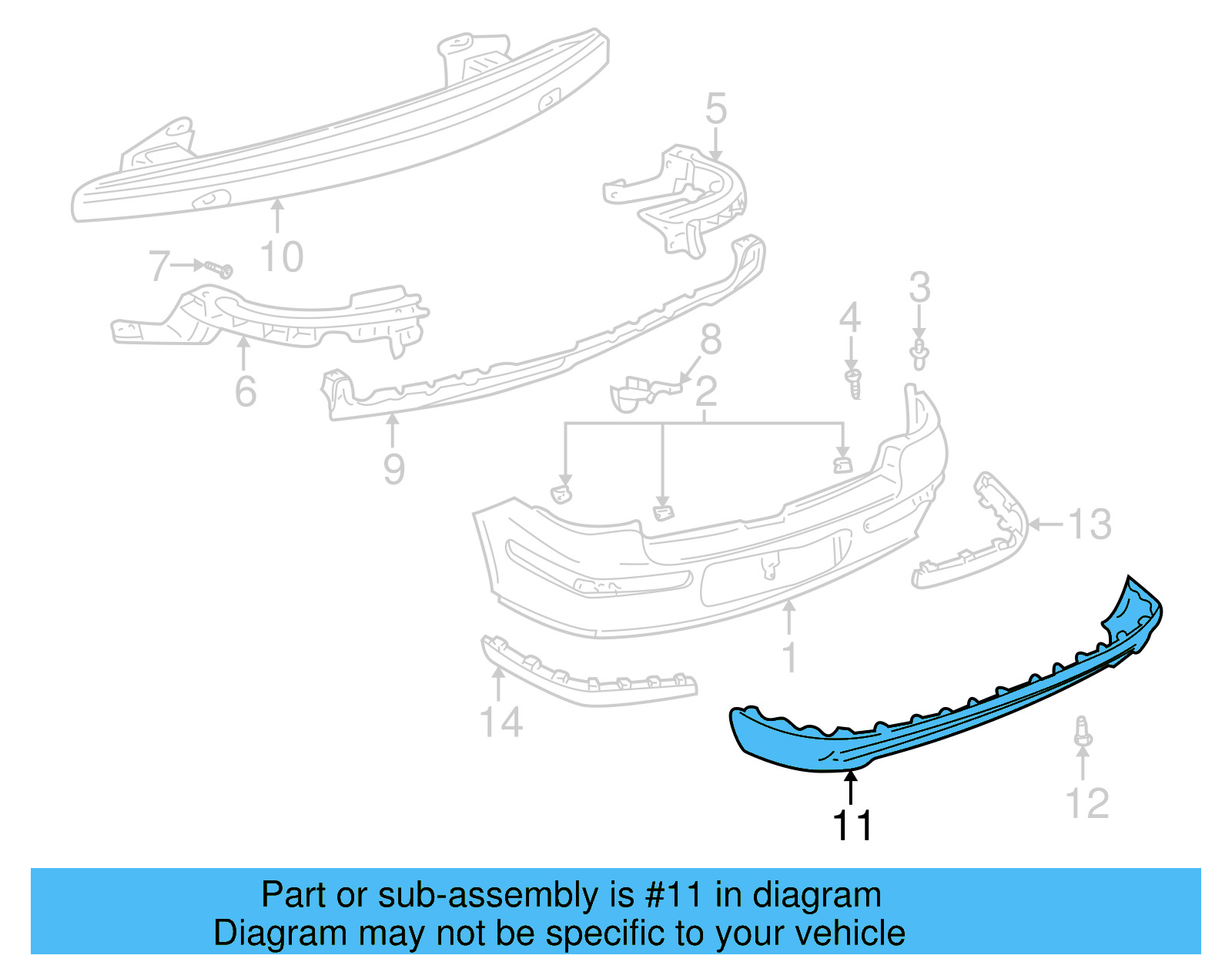 Spoiler 1J6-807-521-E-B41 - View 3
