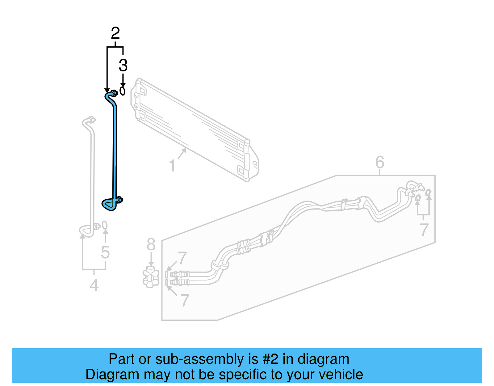 Inlet Pipe 7L0-317-822-B - View 4