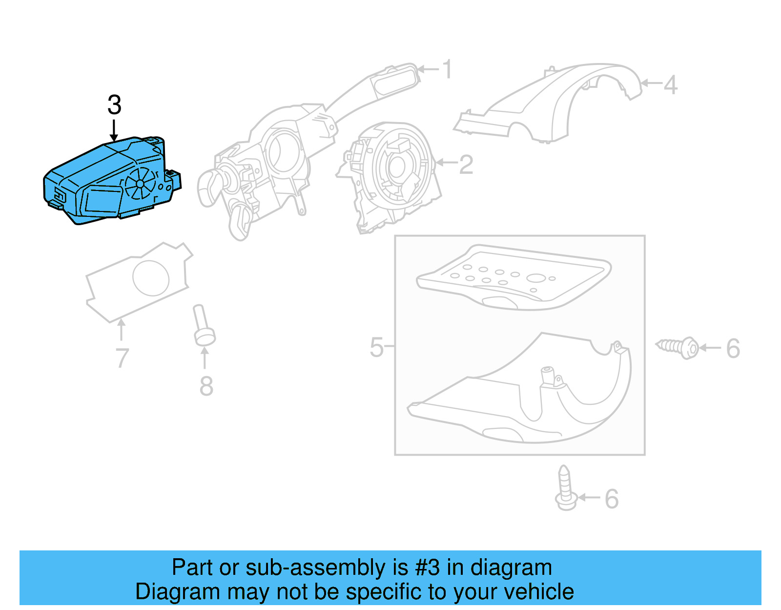 Ignition Immobilizer Module 4H0-905-852-B - View 6