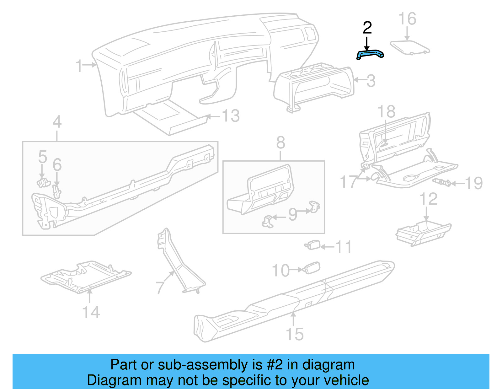 Gasket 1H0-819-090-B - View 6