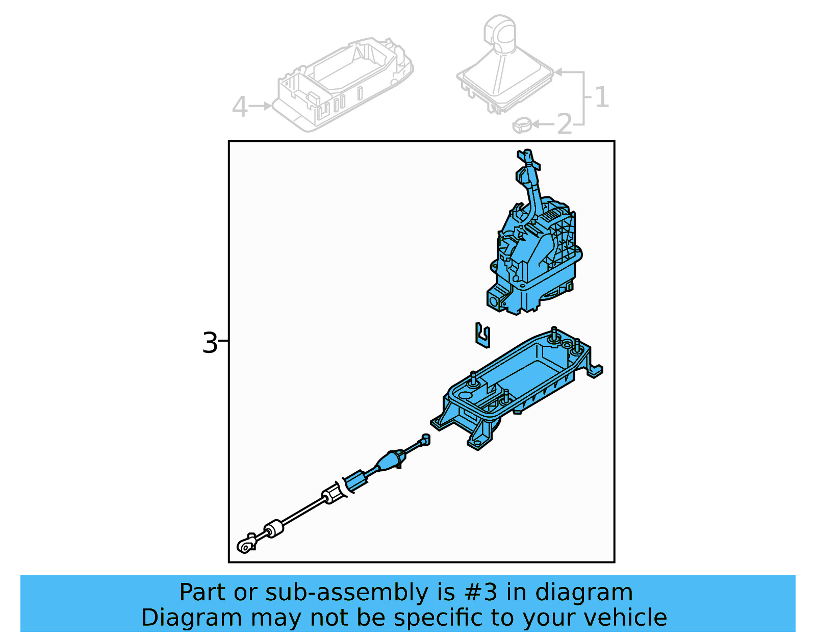 Shifter Assembly 5Q1-713-023-BS - View 5