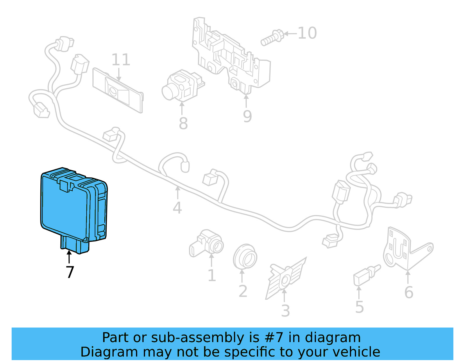Distance Sensor 3QF-907-561-A - View 10