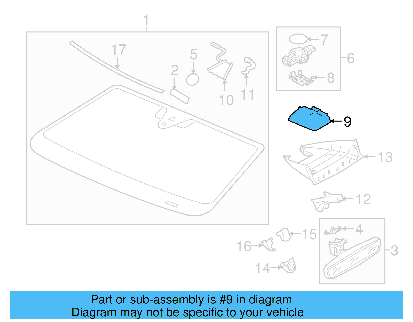 Lane Departure System Camera 5WA-980-653-D - View 7