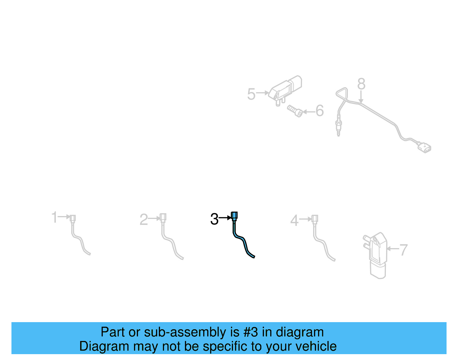 Temp Sensor 03L-906-088-EF - View 2