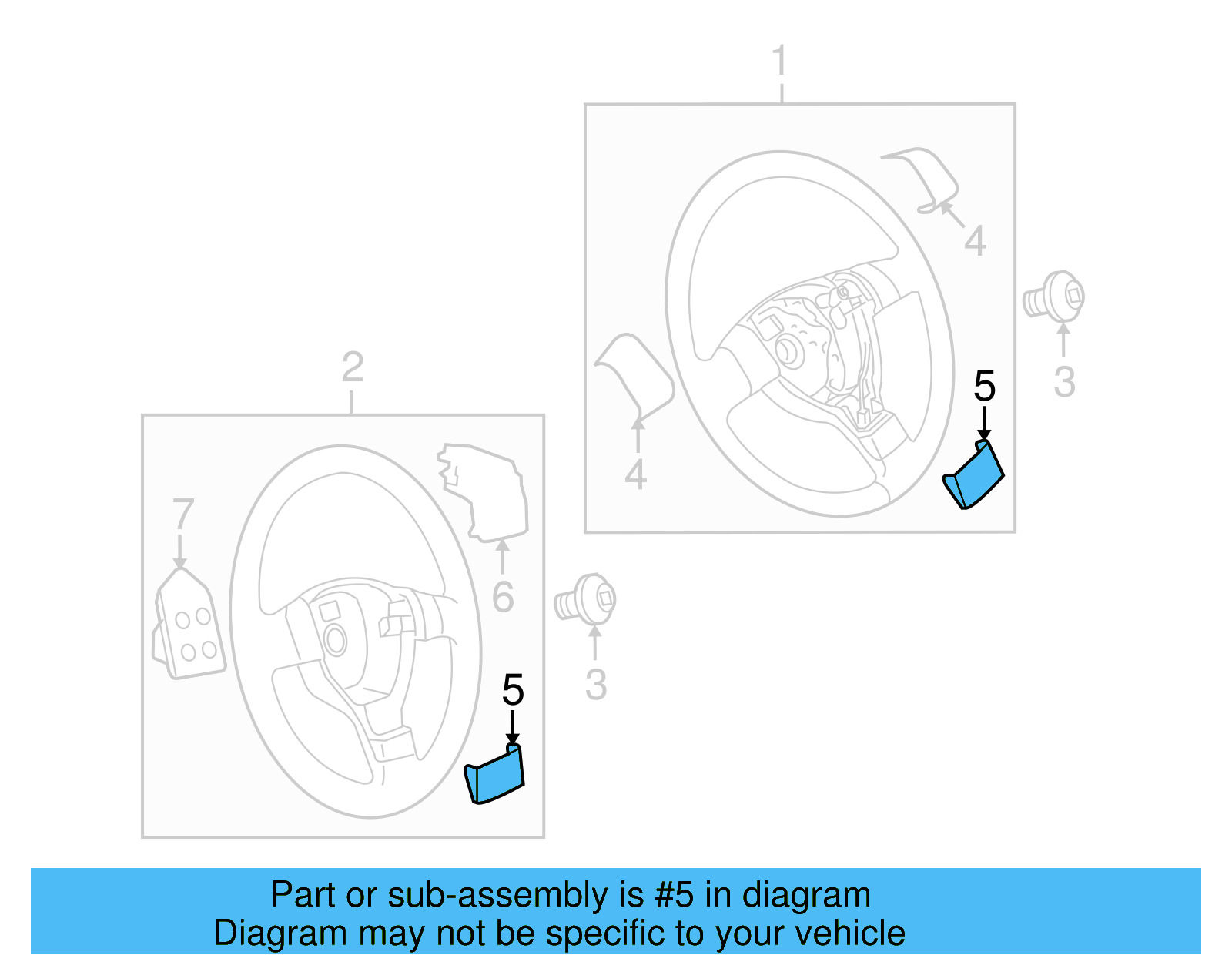 Lower Pad 3C8-419-685-D-3Q7 - View 21