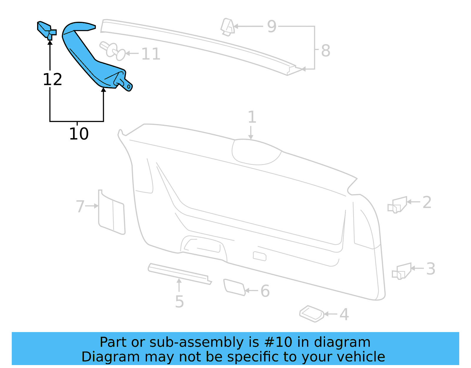 Side Gate Trim 3CM-867-704-A-82V - View 6