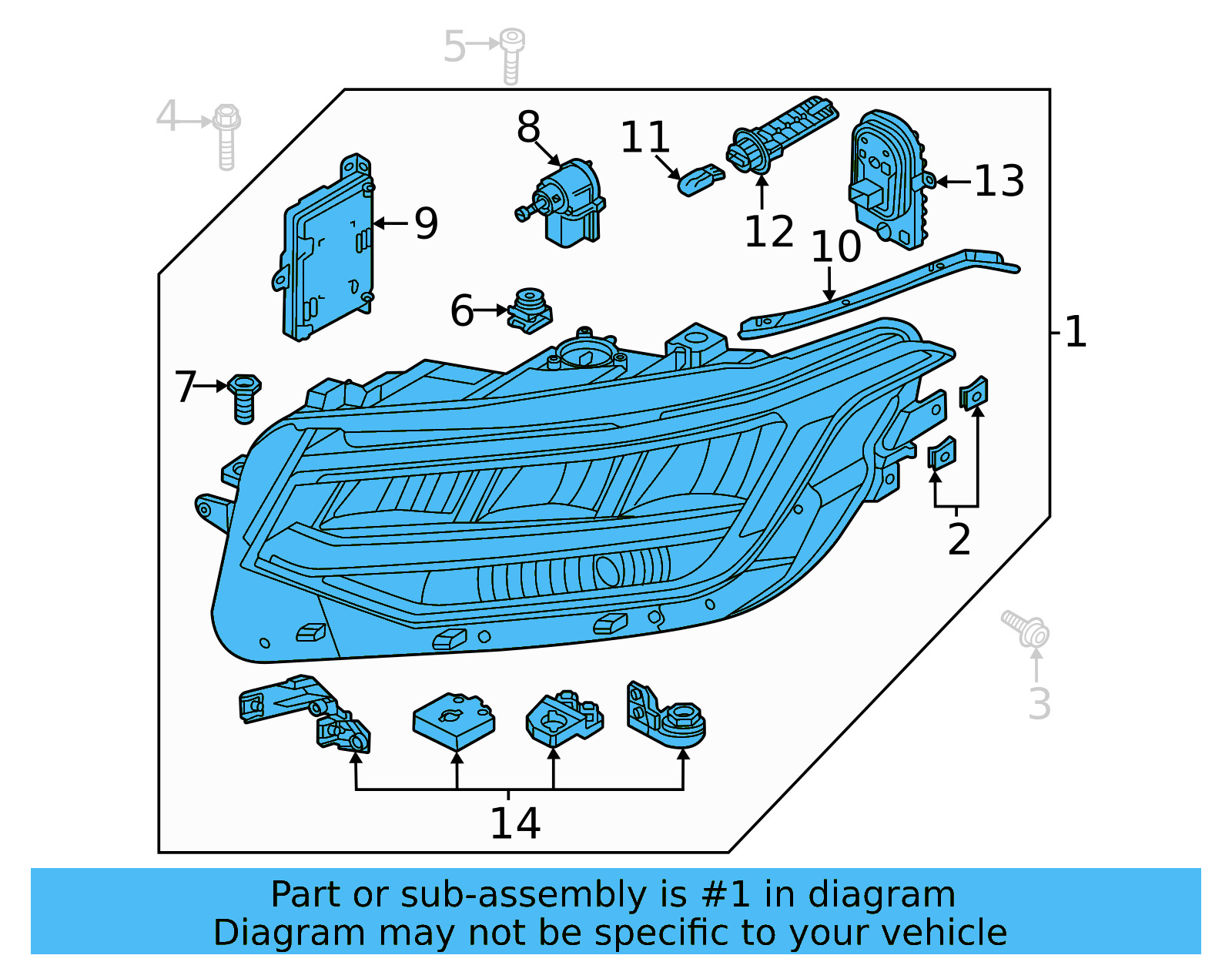 Headlamp Assembly 5NL-941-036-A - View 3
