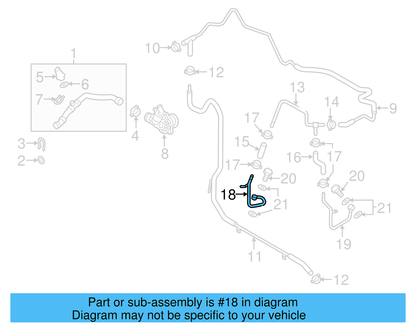 Water Pipe 059-121-398-E