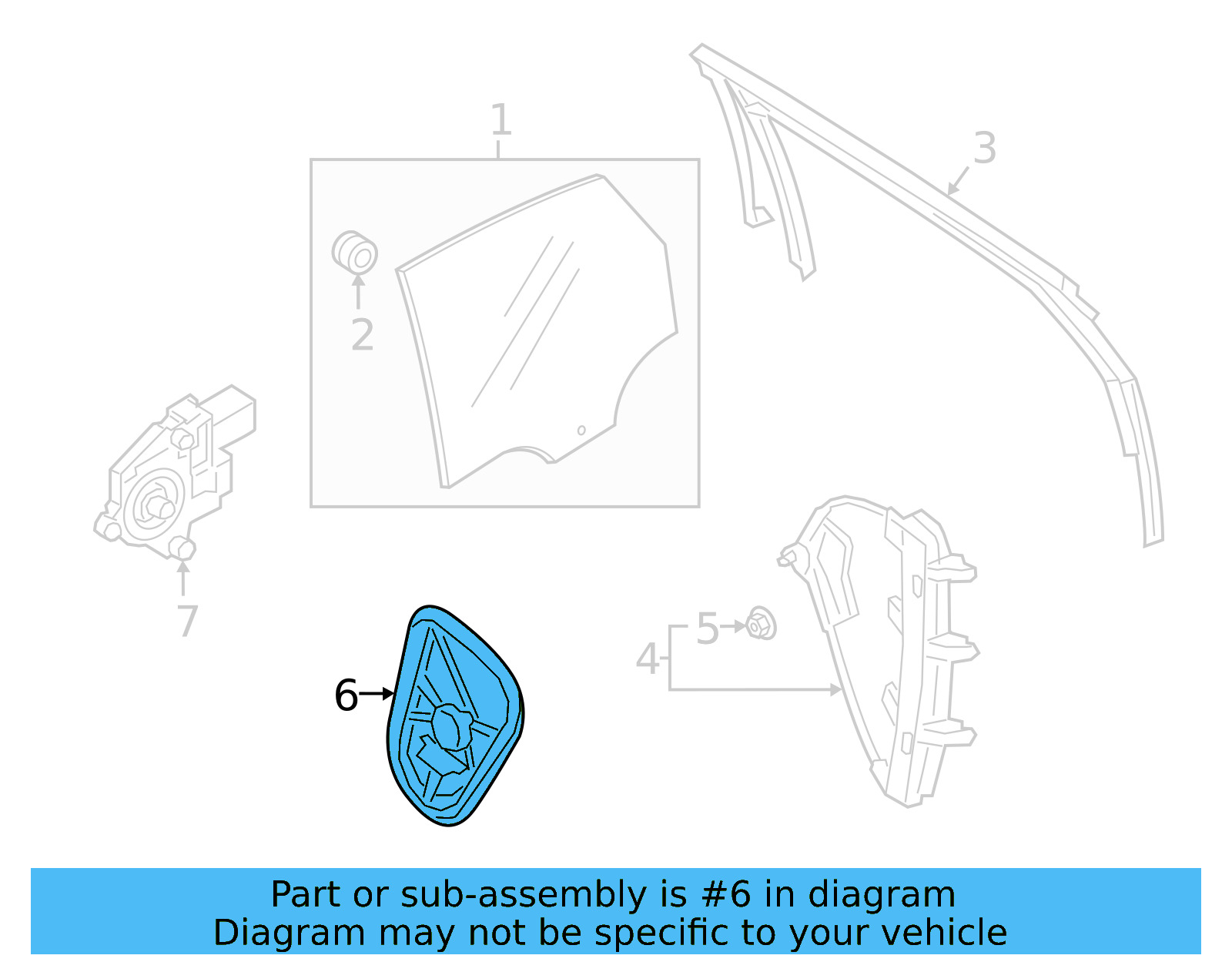 Door Panel Carrier 17A-839-916-A - View 3