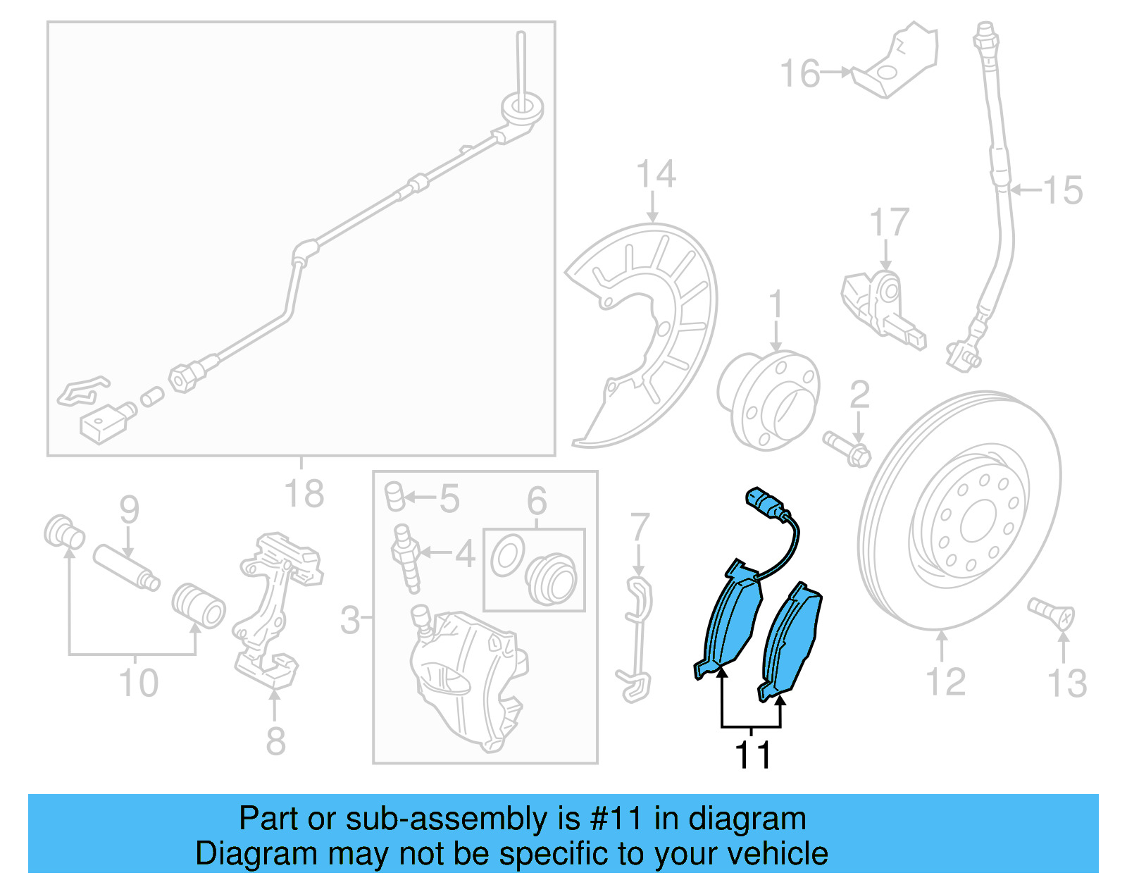 Brake Pads Front 5C0-698-151-A