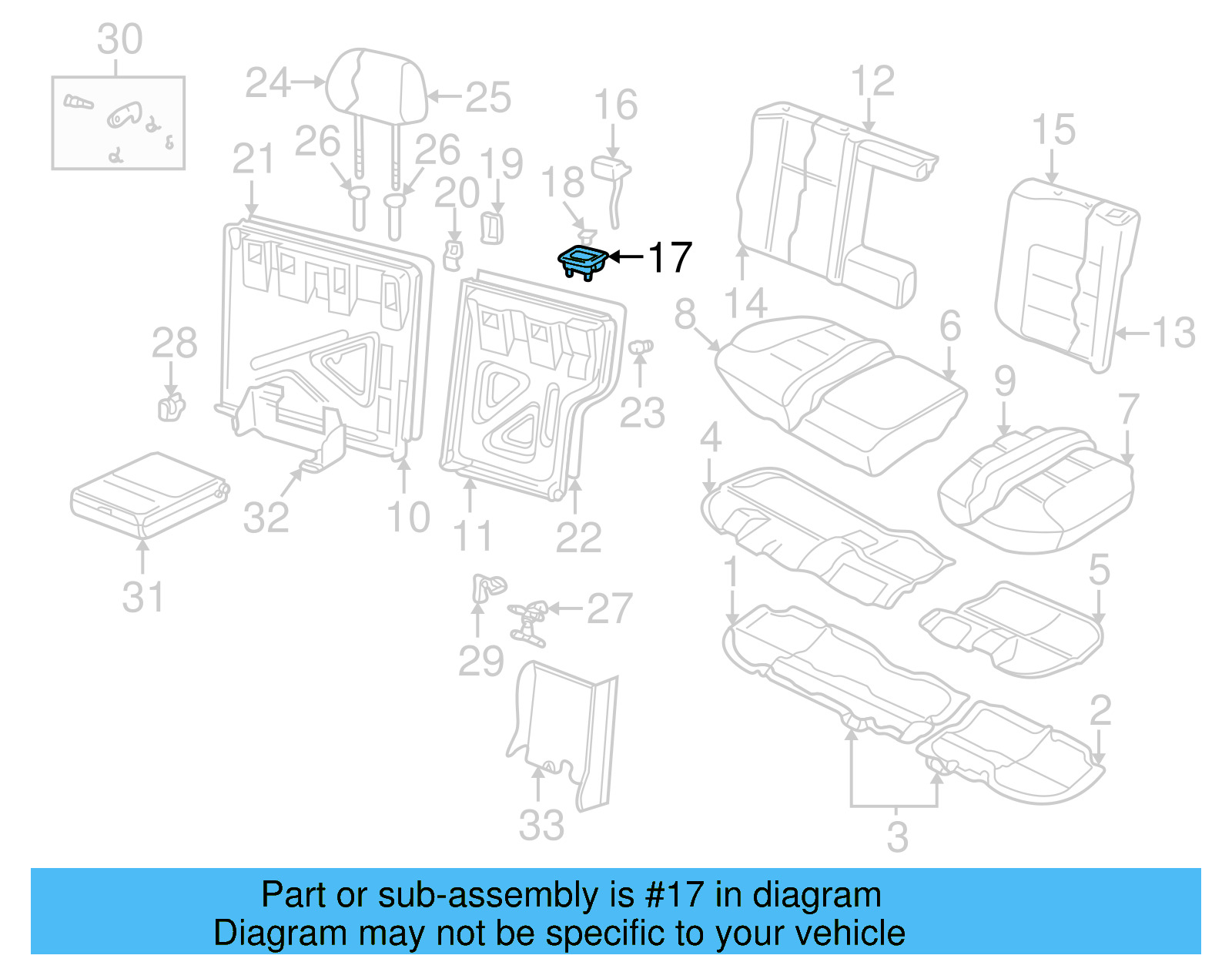 Escutcheon 1J0-885-785-D-U71 - View 4