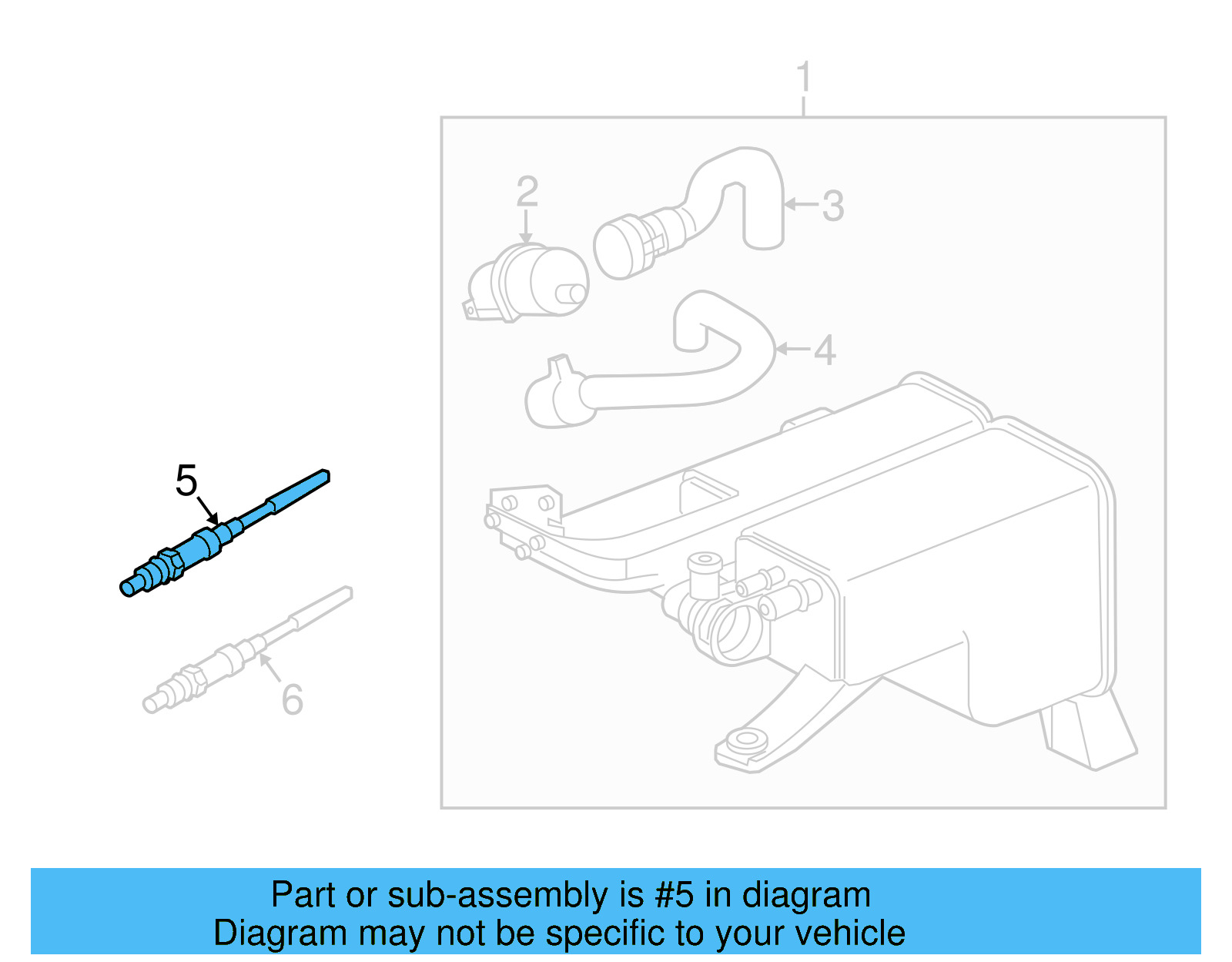 Oxygen Sensor 06E-906-262-L - View 2