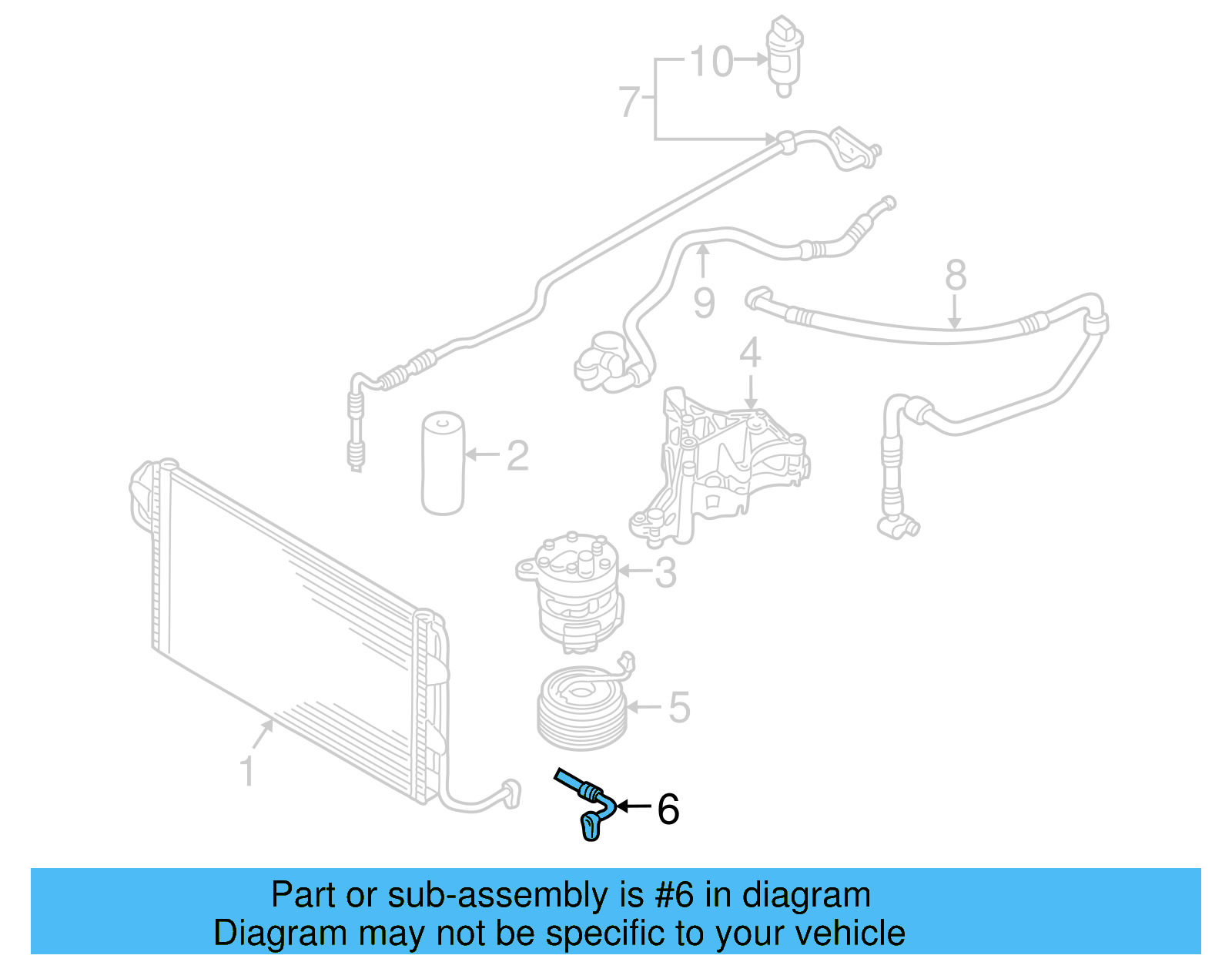 AC Hoses 1C0-820-721-AC