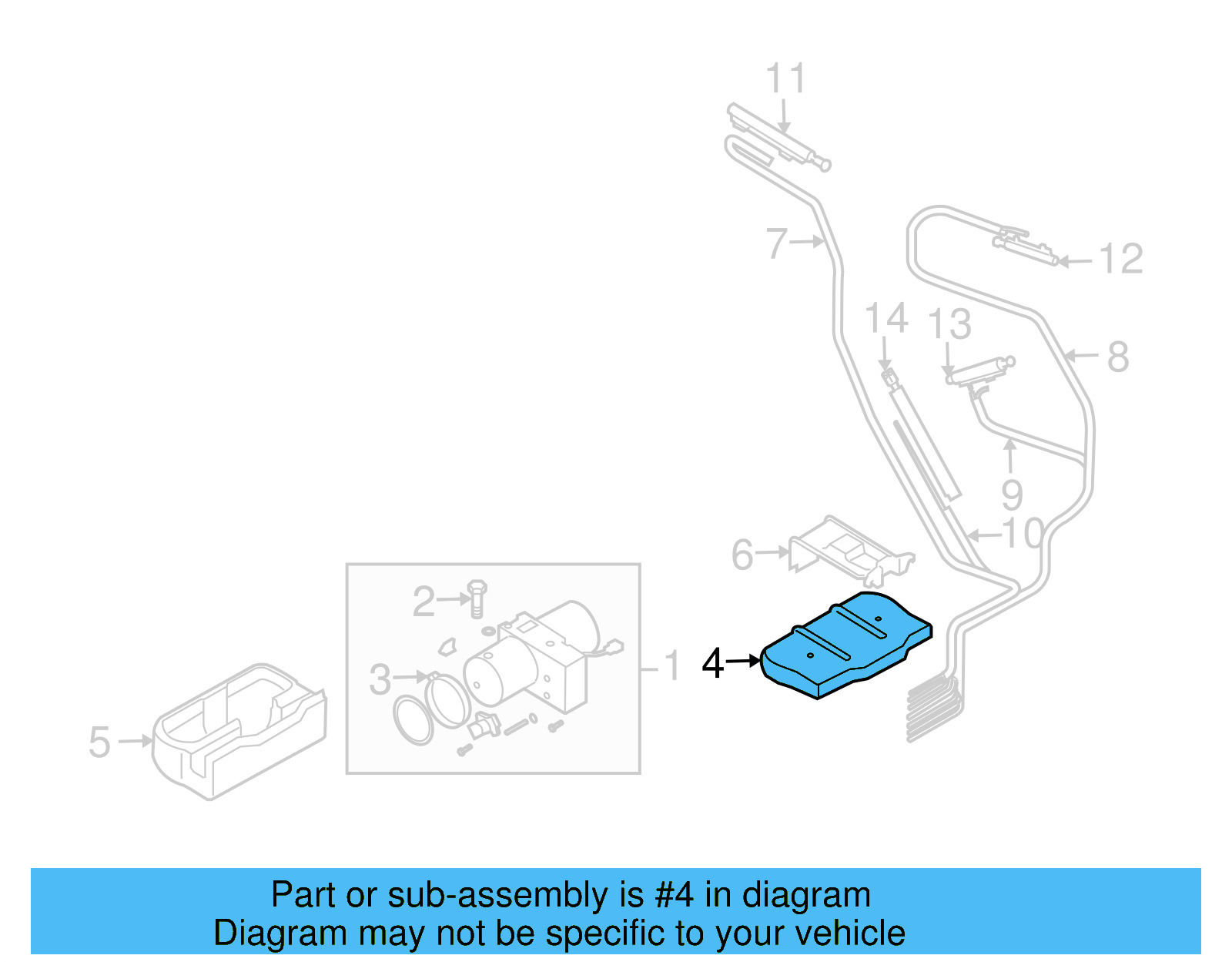 Sound Absorber 1Q0-871-853-C - View 4