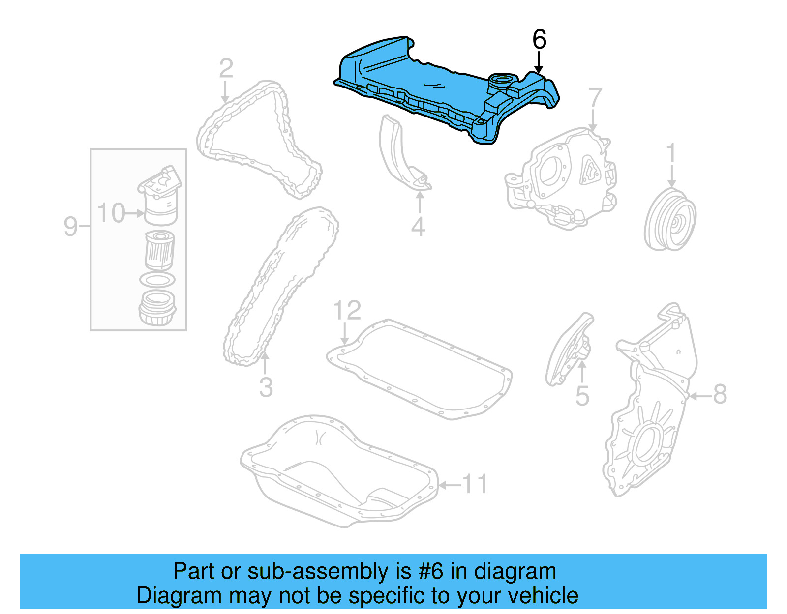 Valve Cover 021-103-469-D - View 3