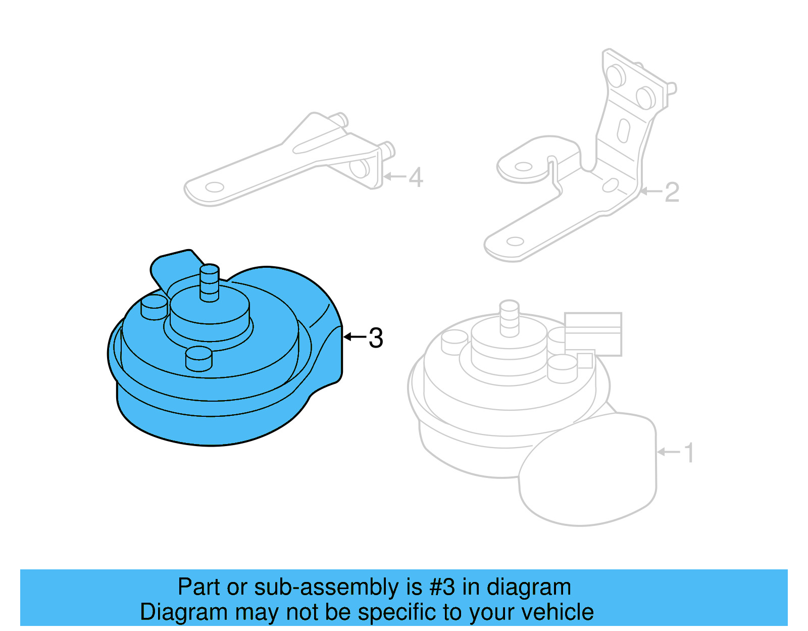 Low Note Horn 2K5-951-221-A - View 8