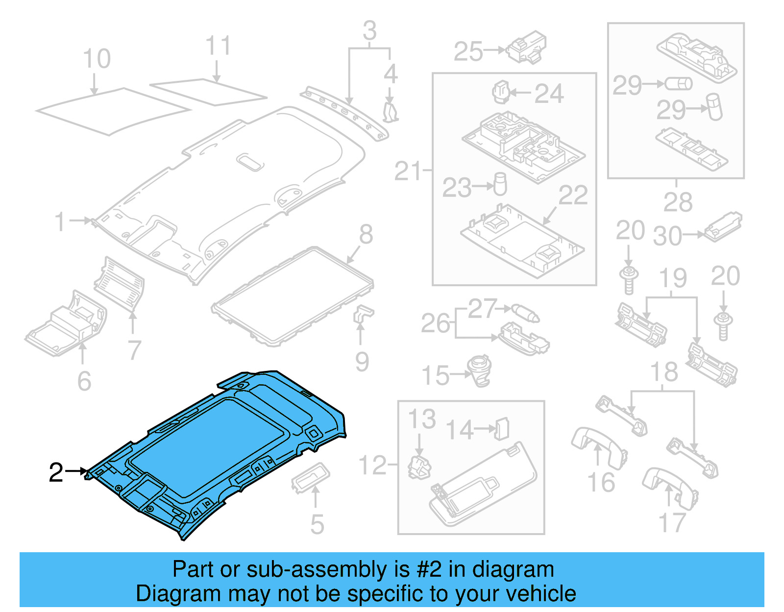 Headliner 5GM-867-501-AA-ZC6 - View 6