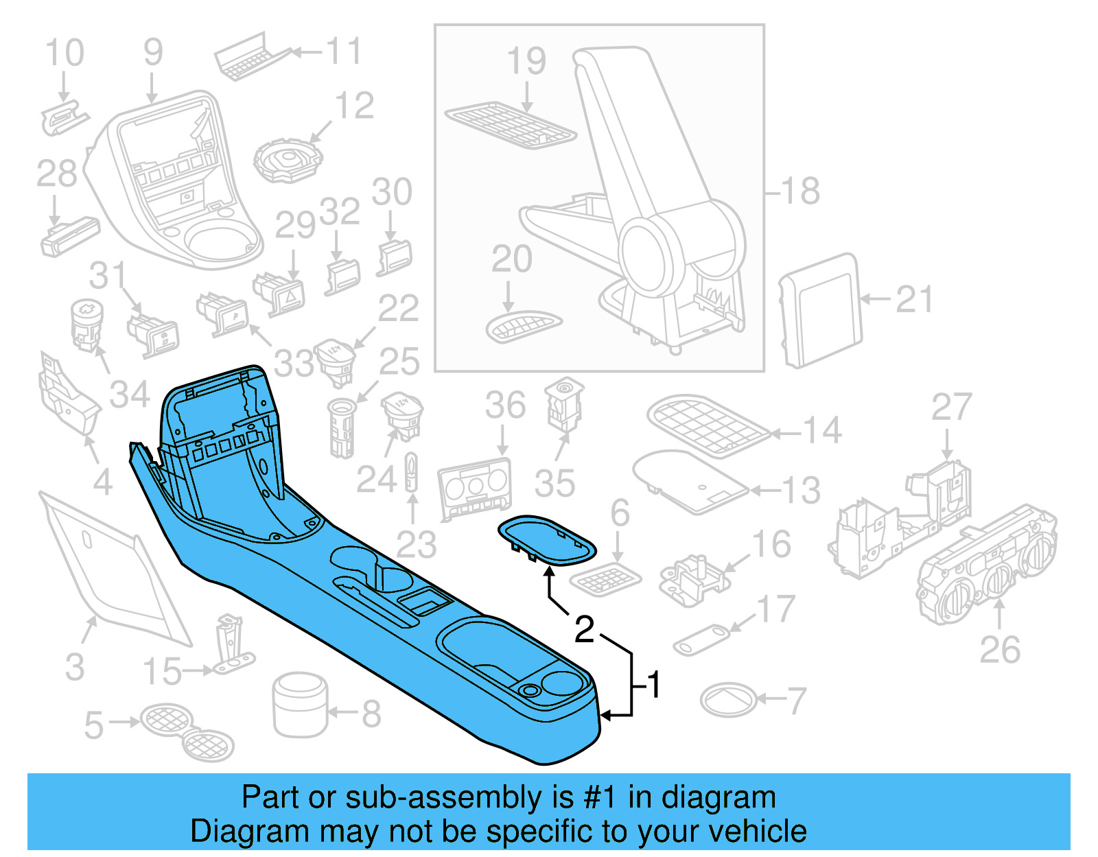 Console Body 5C3-863-241-C-82V