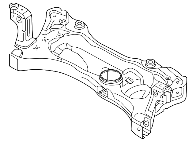 Engine Cradle 3Q0-199-315-F