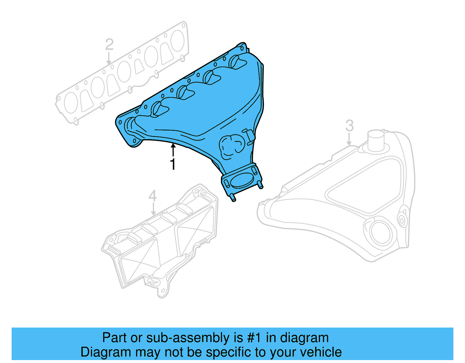 Exhaust Manifold 07K-253-031-H - View 20