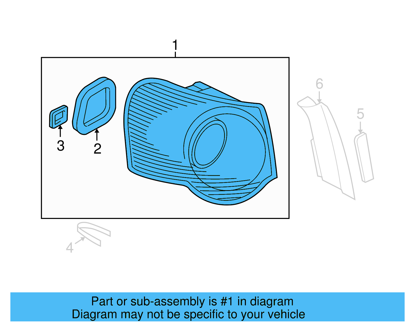 Tail Lamp Assembly 3C9-945-096-P