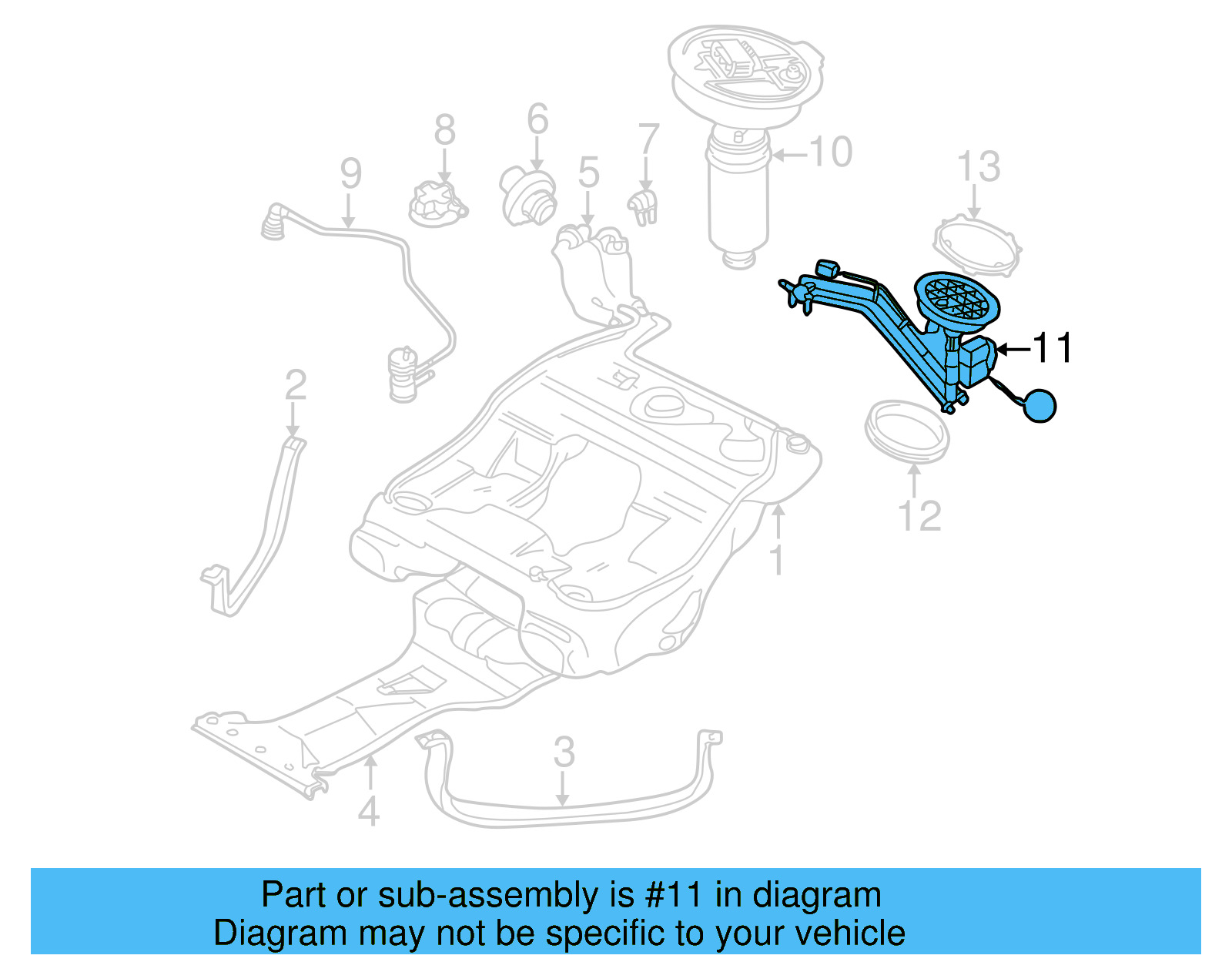 Sending Unit 3B0-998-673-C - View 4