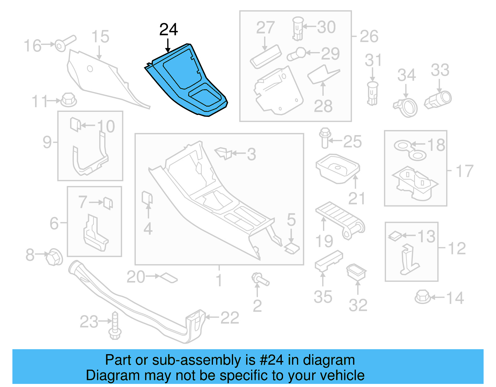 Trim Plate 5M1-863-487-B-95T - View 8
