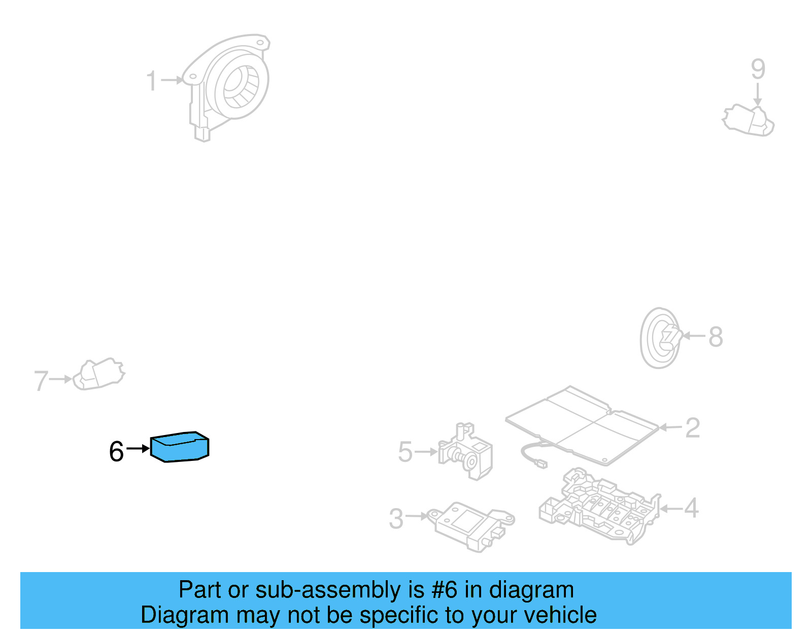 Control Module 5C0-959-655-AB-0K2 - View 3