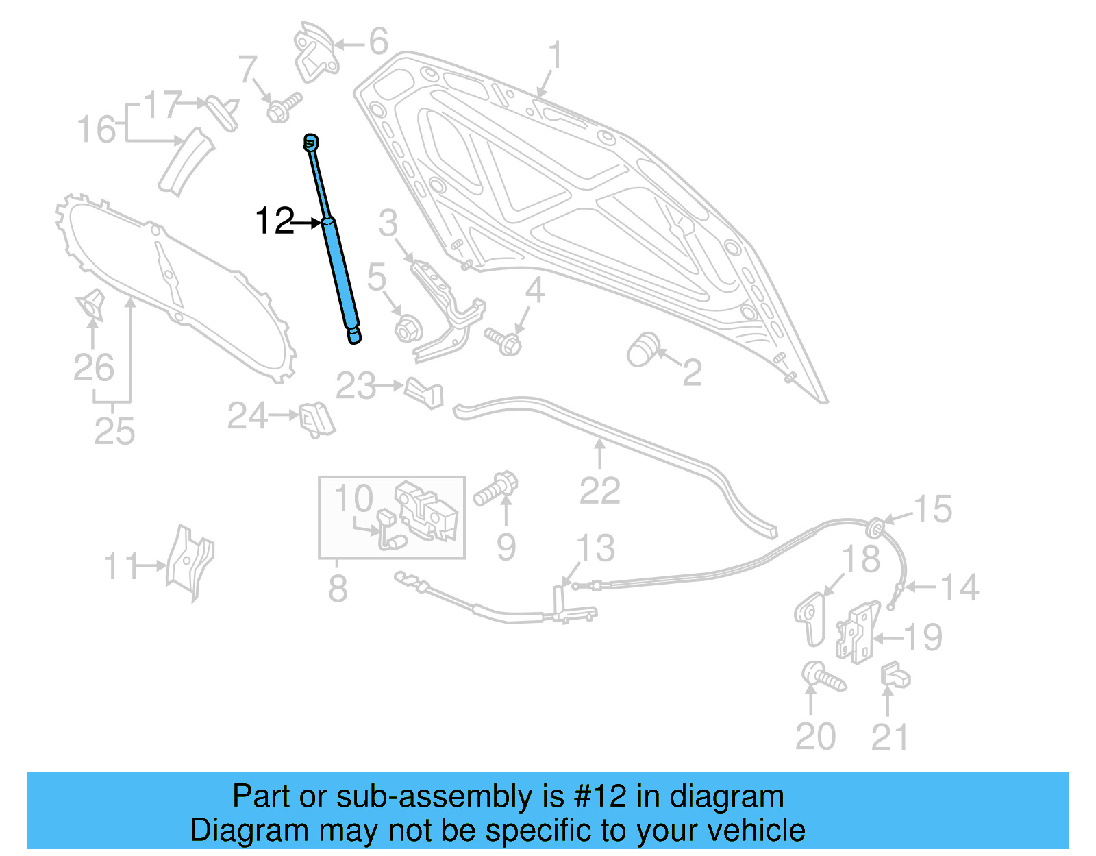 Lift Cylinder 561-823-359-A - View 5