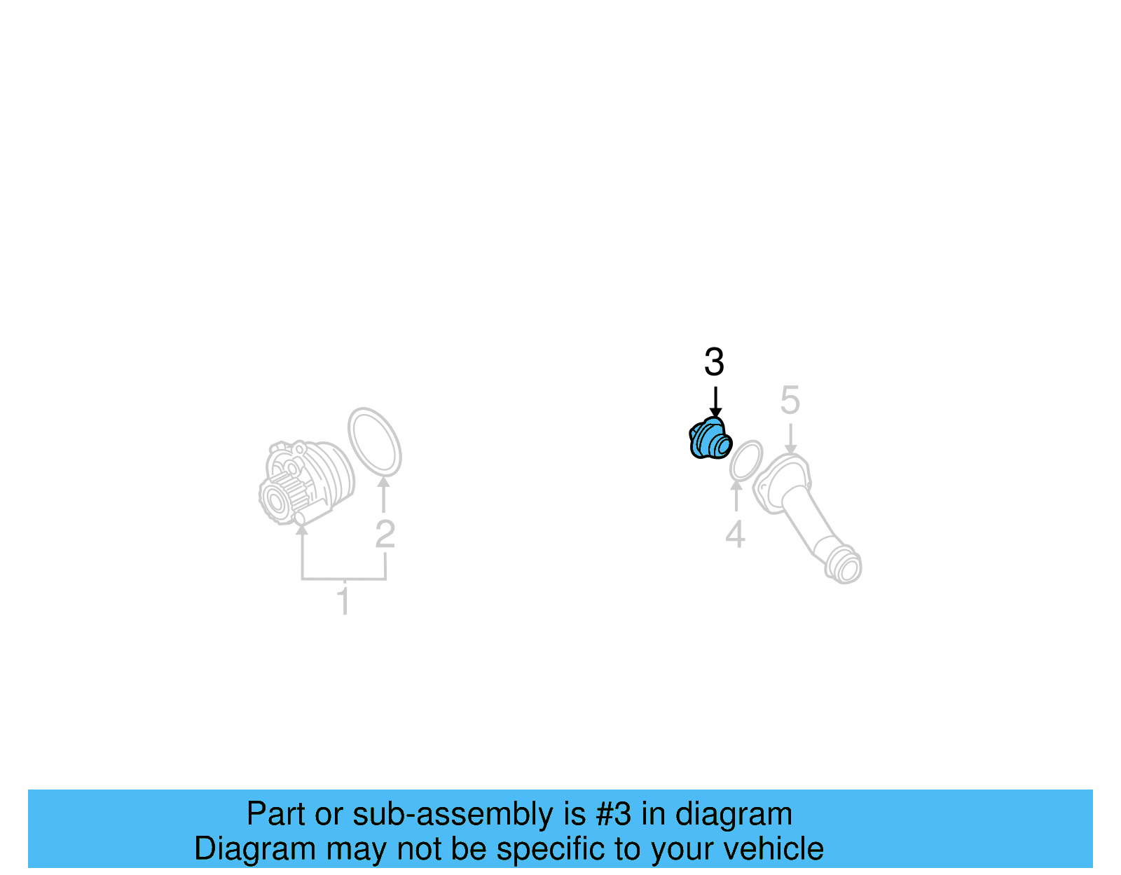 Engine Coolant Thermostat 044-121-113 - View 10