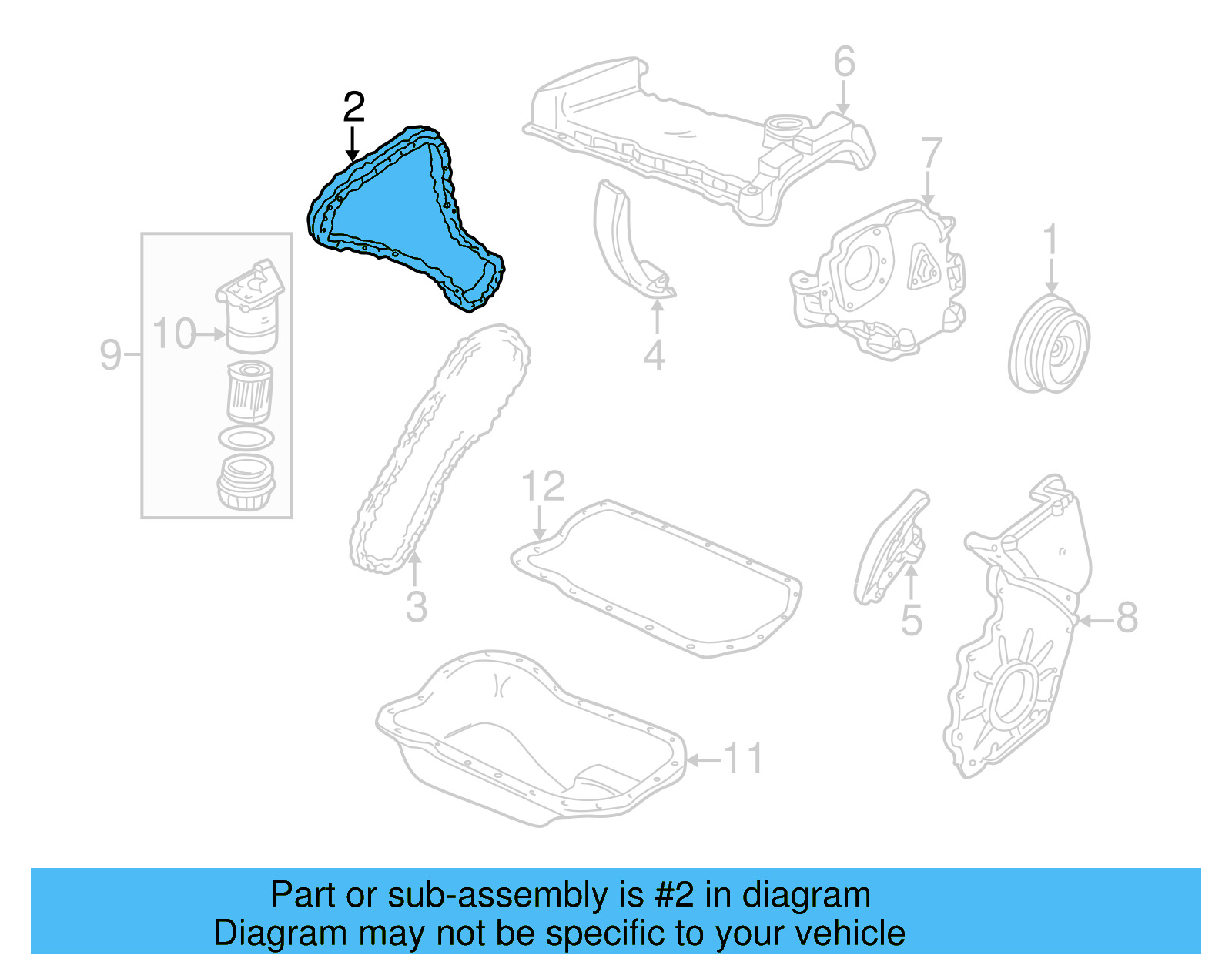 Timing Chain 03H-109-503-B - View 10