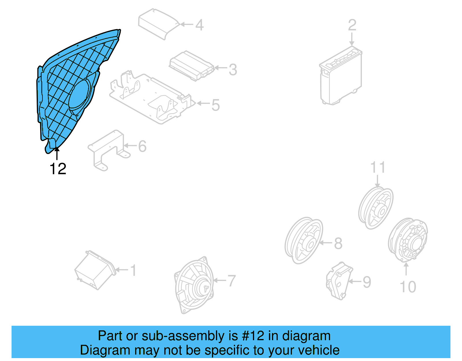 Mount Bracket 5K3-971-845-A - View 5