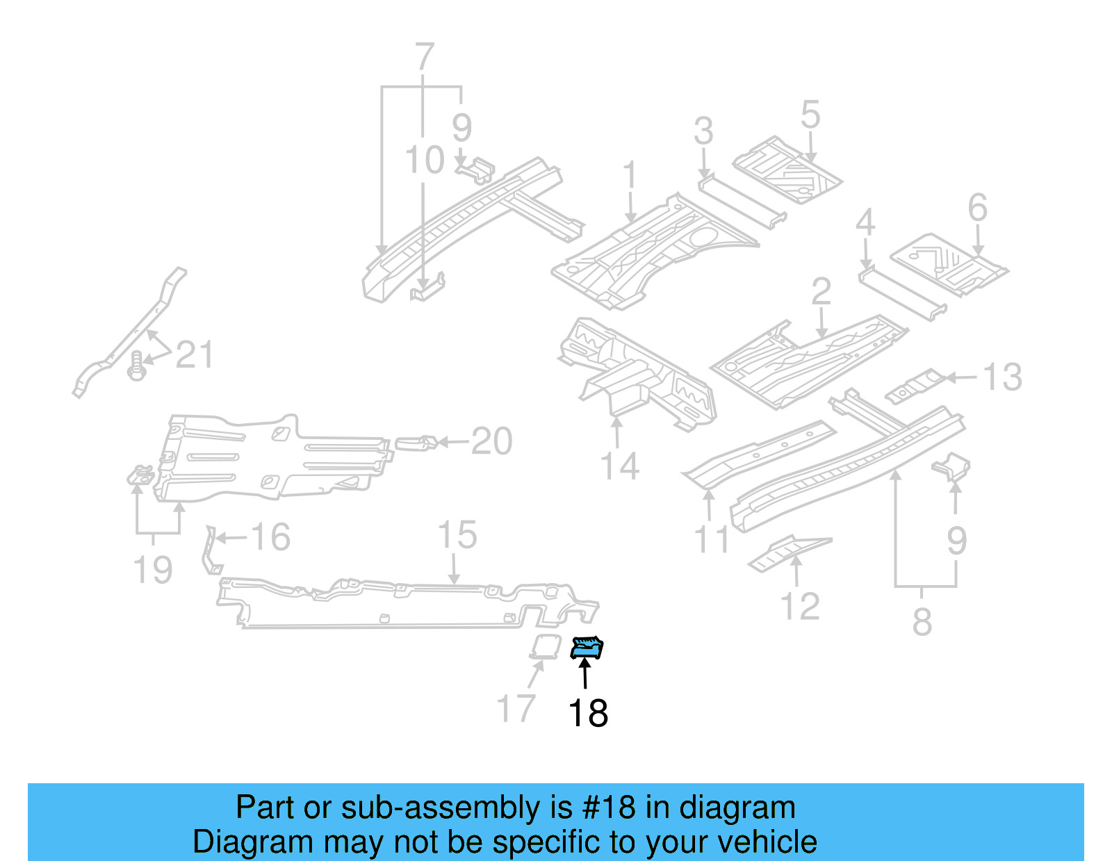 Jack Bracket 7L8-804-123 - View 2