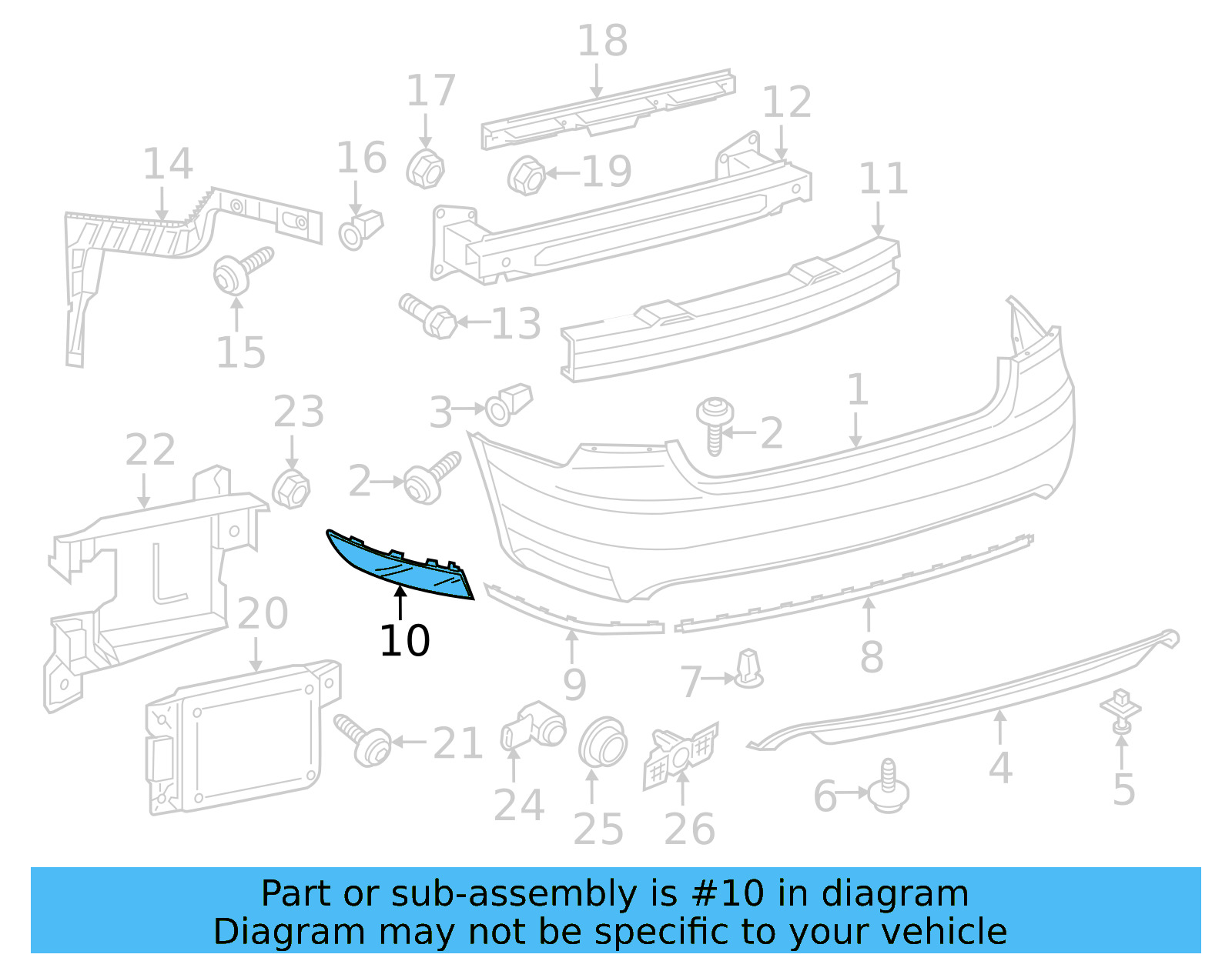 Reflector 561-945-106-A - View 2