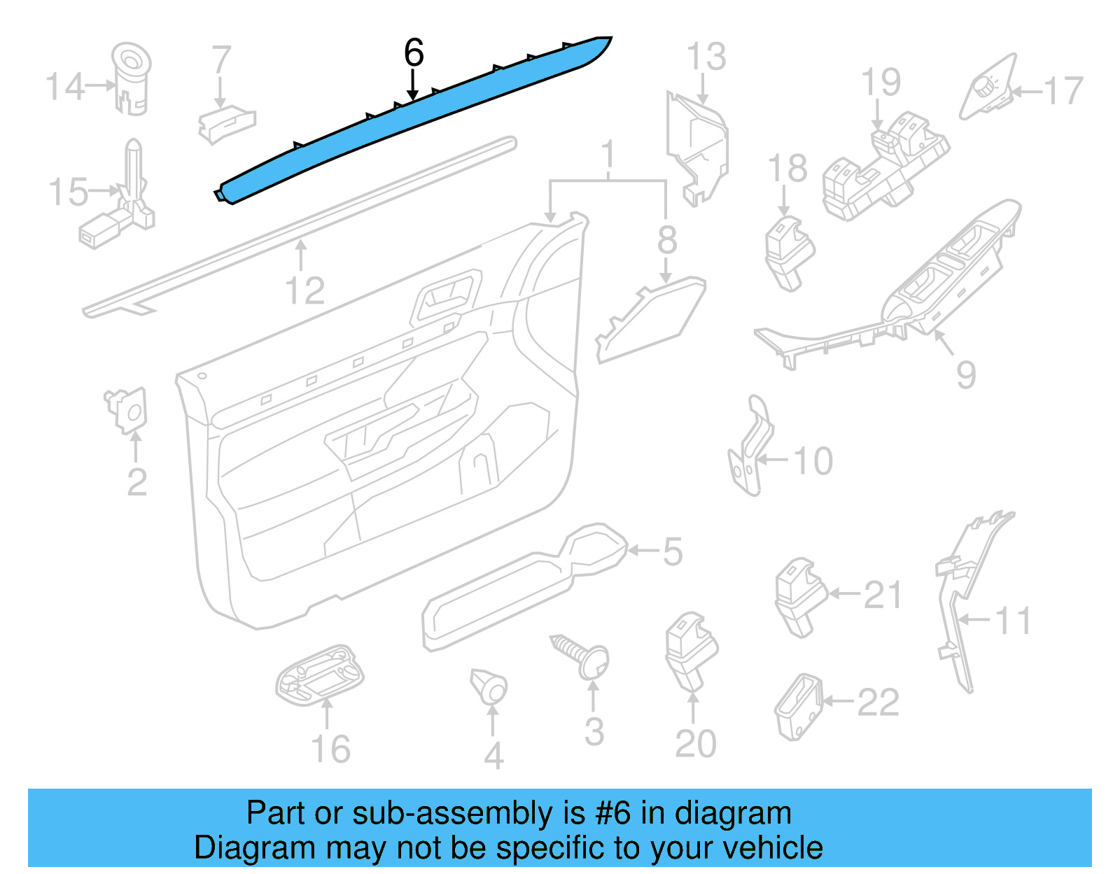 Trim Molding 5C6-867-440-C-MP3