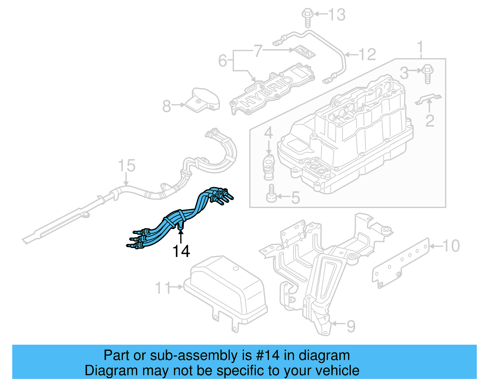 Wire Harness 5C0-971-013-B - View 4