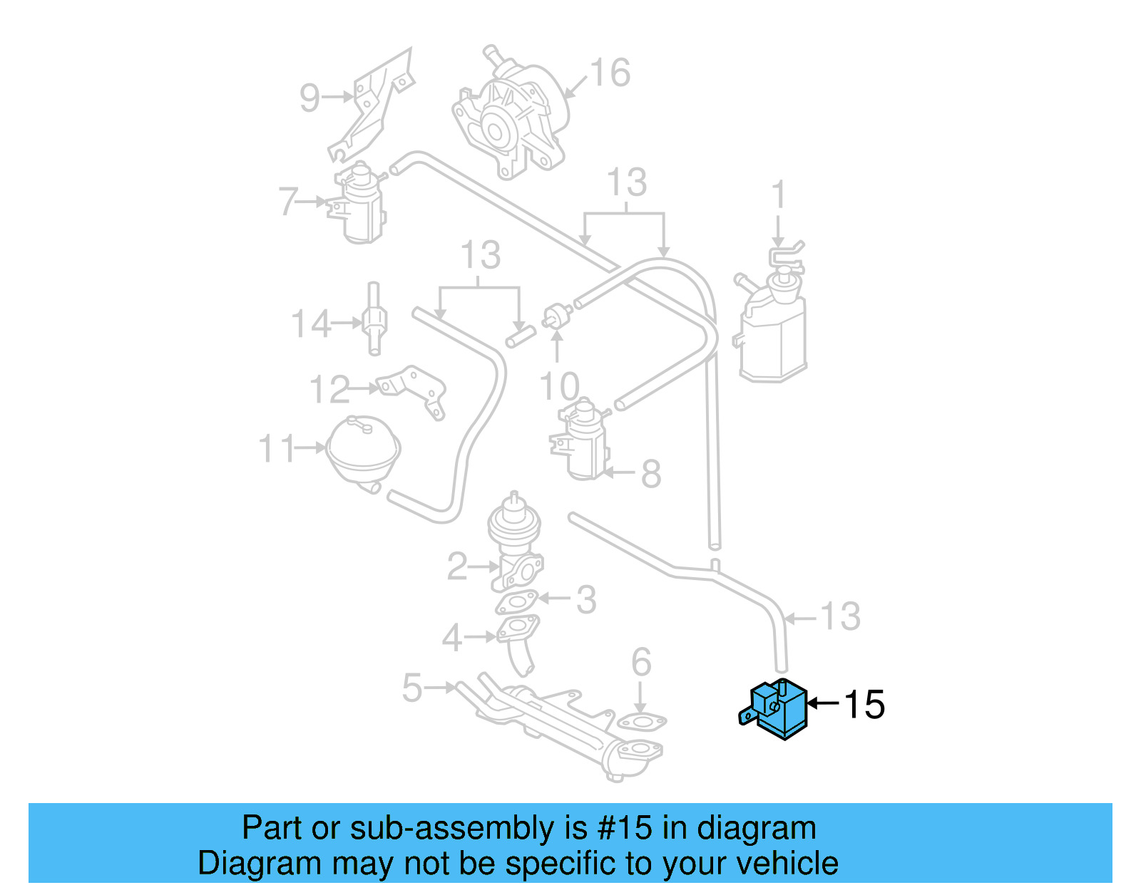 Changeover Valve 1J0-906-283-A - View 7