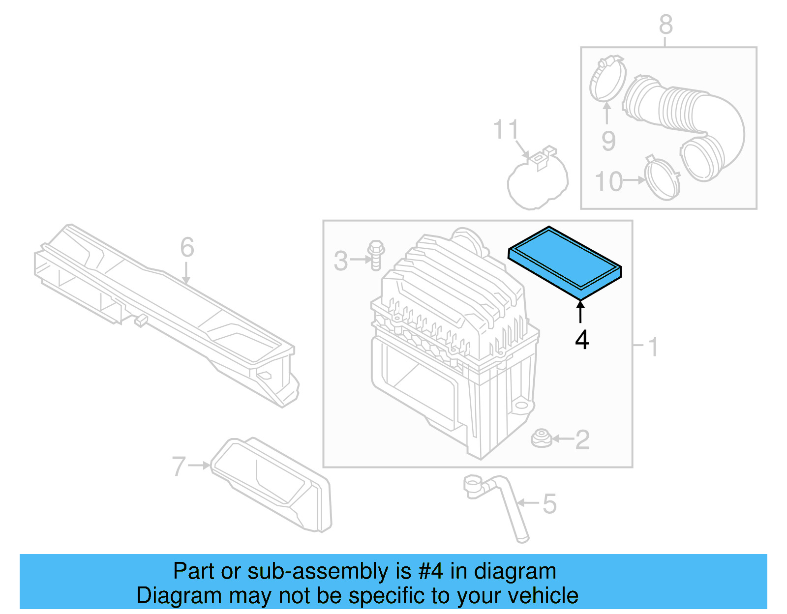Air Filter 3QF-129-620 - View 3