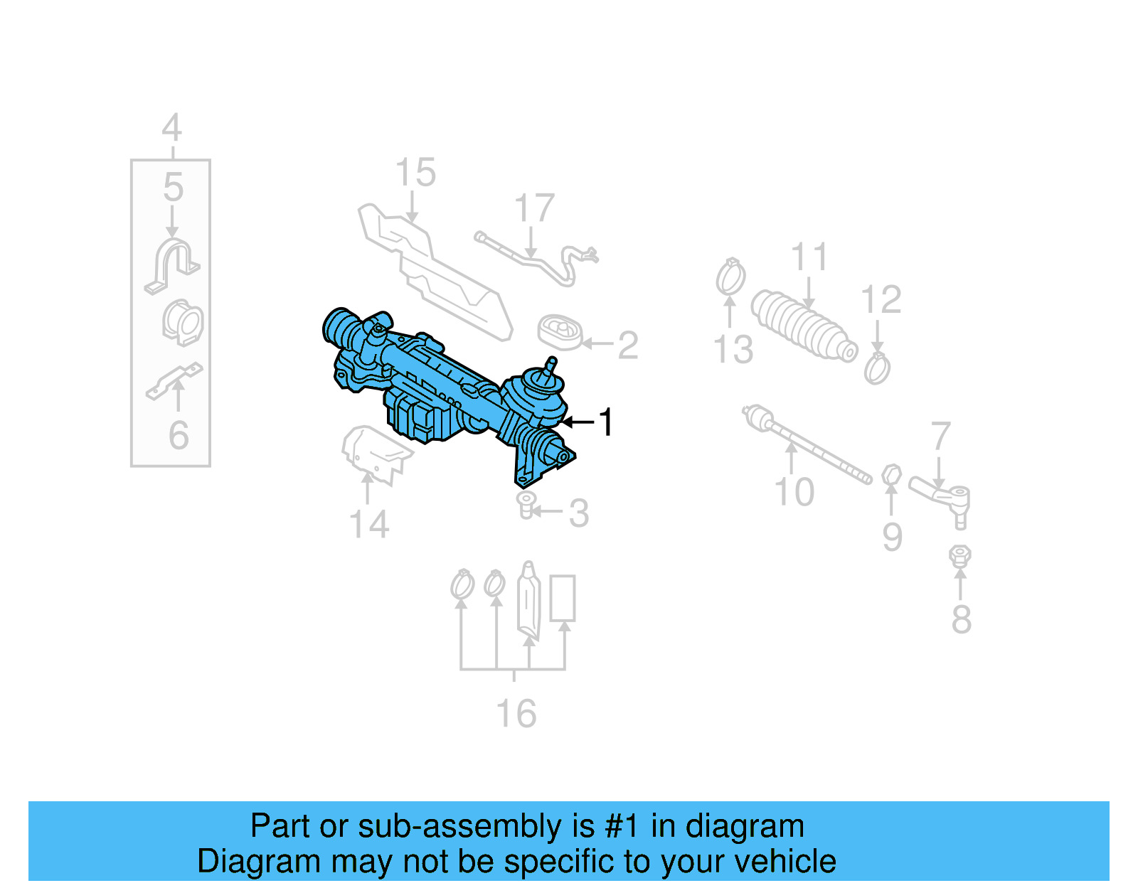 Gear Assembly 1K1-423-055-FX - View 7