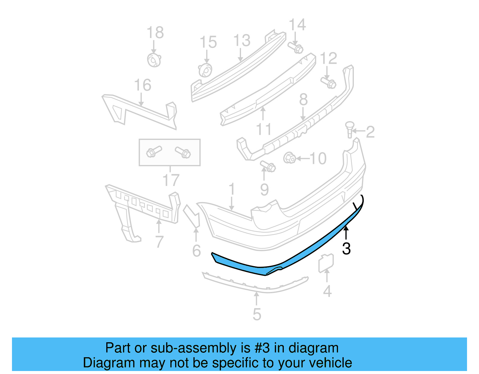 Spoiler 3C5-807-521-N-9B9 - View 7