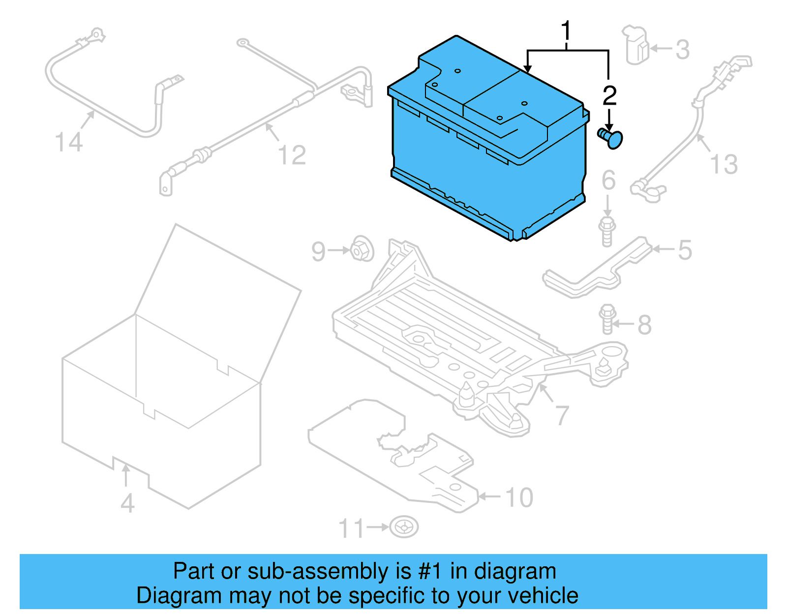Vehicle Battery 000-915-105-FB - View 22